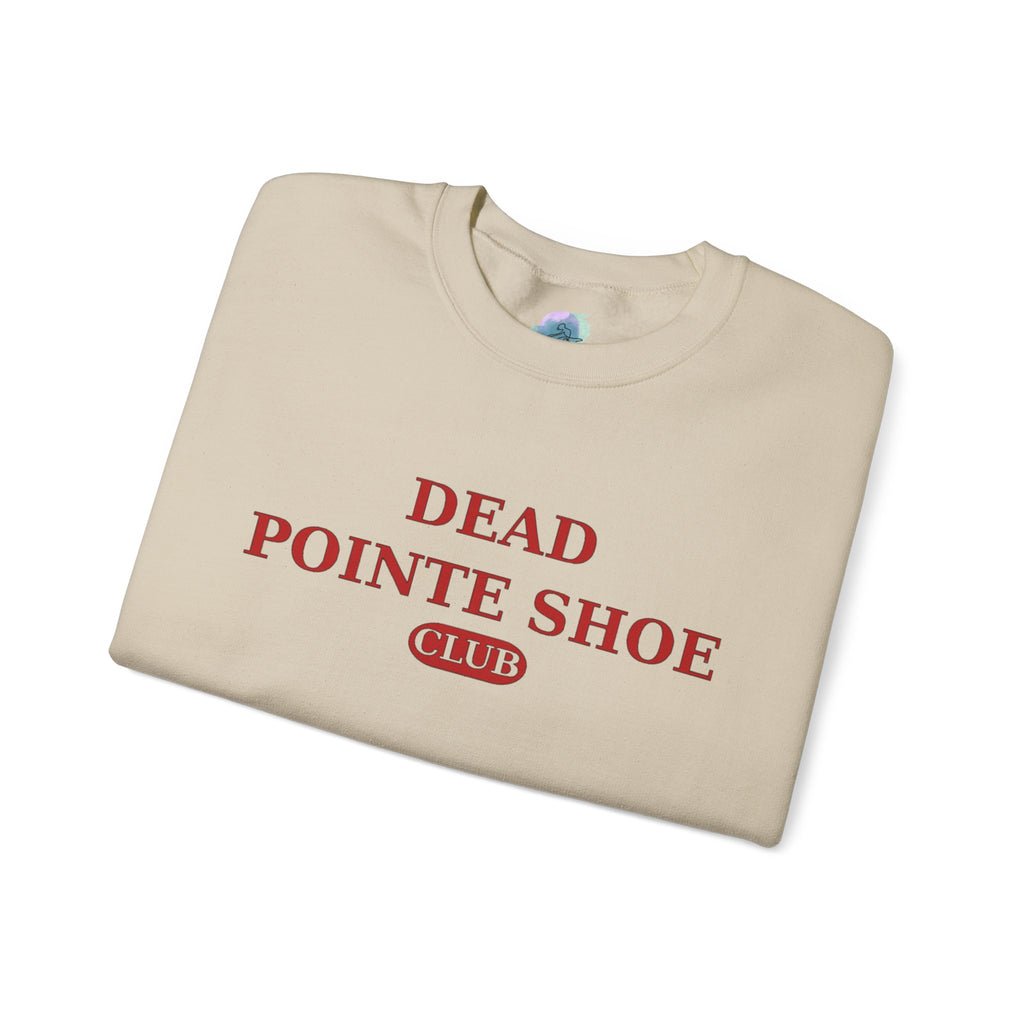 Dead Pointe Shoe Club Sweatshirt — Ballet Pointe Shoe Crewneck